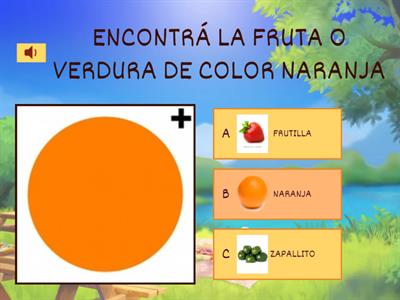  COLORES DE FRUTAS Y VERDURAS