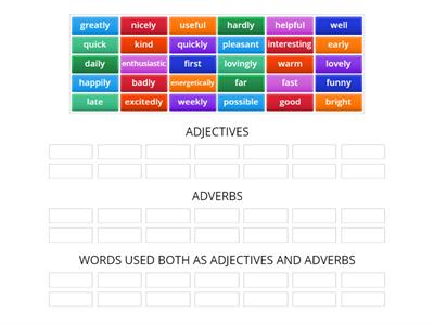 TTU6L7 adjectives vs adverbs