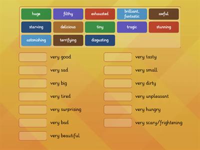 2F ex. 6-8 extreme adjectives