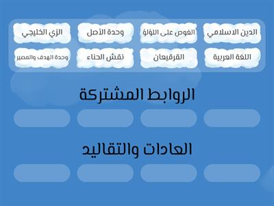 الروابط المشتركة بين دول الخليج