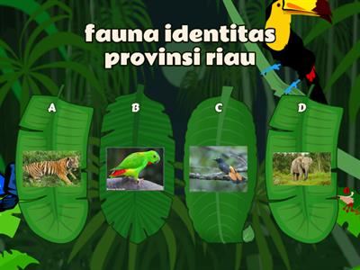 Kuis : Fauna Identitas Provinsi di Indonesia 01 by FD 19@