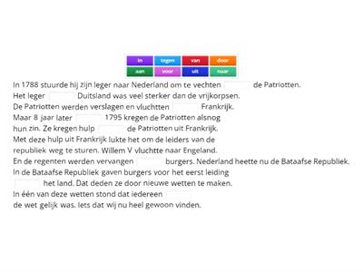 358. Geschiedenis 25: De Patriotten