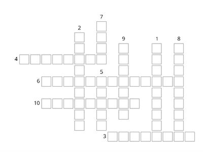 Grade 9. Vocabulary from the lessons