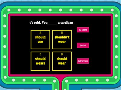 b11 - should / shouldn't