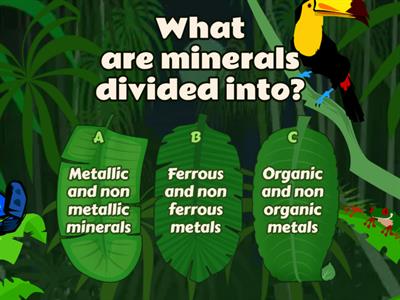 Minerals 