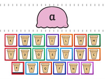 Uppercase and lowercase letters