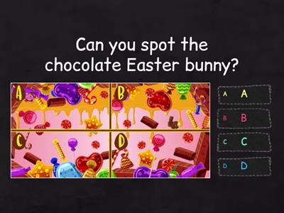 Spot the Chocolate Bunny