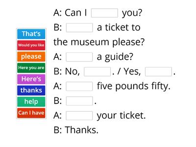 Buying a ticket - difficult