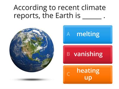 Climate change - quiz
