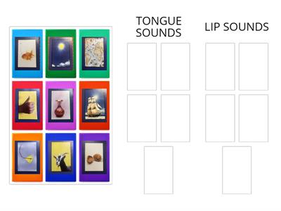 FIS (sort tongue and lip sounds m,n,f,v,th,k,g,s,sh)