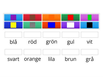 färg - ord små bokstäver   رنگ