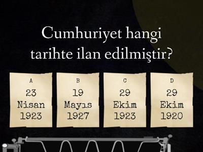 Milli Bayramlar ve Atatürk
