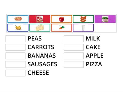 Food vocabulary