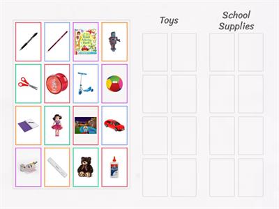 Toys - School Supplies