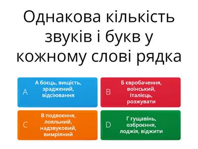 ЗНО українська мова (48 питань)