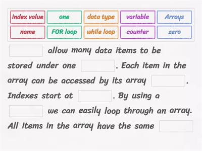 Arrays