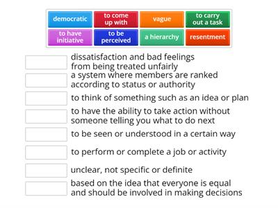 Leadership Vocab 