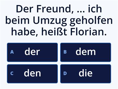 Wiederholung (Telc B1-Grammatik)