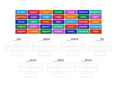 Noun Formation