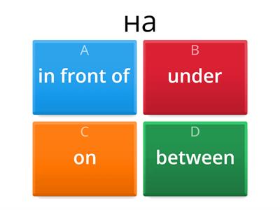 A223-2 Prepositions of Place