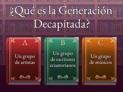 Actividad Virtual 1 - Generación decapitada (GRUPO 4)