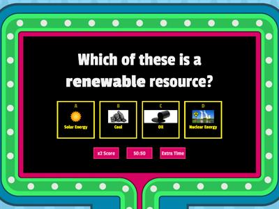Nonrenewable and Renewable Resources 