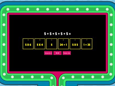 TABLAS DE MULTIPLICAR