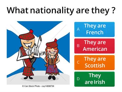 Nationalities 