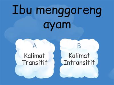 Kalimat Transitif & Intransitif