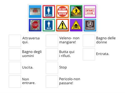 Segnali stradali- italiano