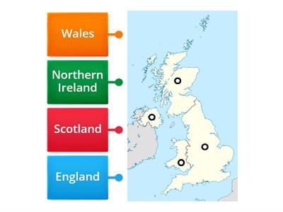 Project 2. The UK map