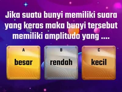 Soal Bunyi dan Sifatnya kelas 5