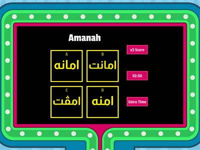 Game 2| Kata Pinjaman Bahasa Arab