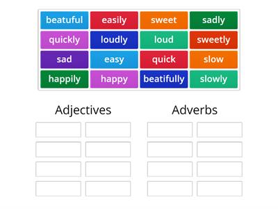 Adjectives and Adverbs