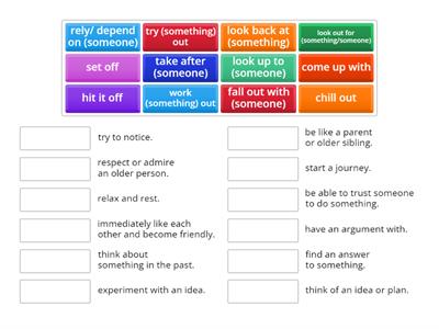 Phrasal verbs- Complete FCE  pg. 9