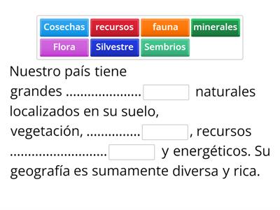 Una geografía diversa y privilegiada 