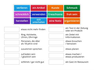 Welche Beschreibung passt? L11