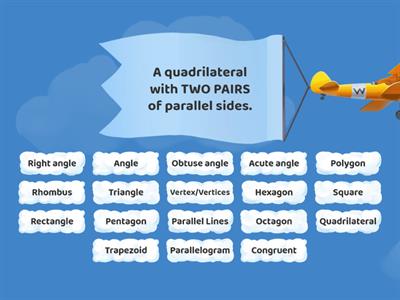 G3 EAL Geometry Vocabulary