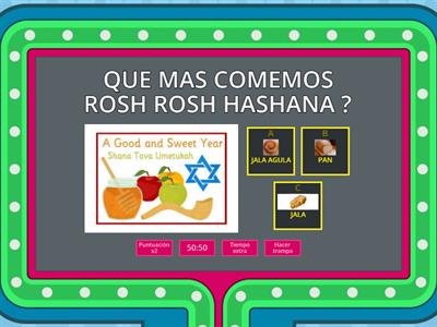 PREGUNTAS DE ROSH HASHANA 