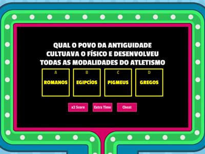 QUIZ DE EDUCAÇÃO FÍSICA