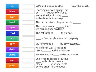 Week 1 Sentences Gr 2