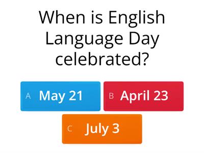 English Language Day 