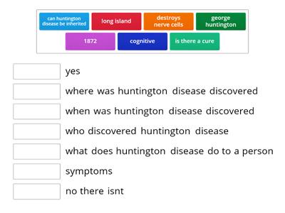 huntington disease