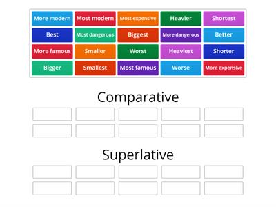 3.6.2 Skills- Comparative or Superlative? 