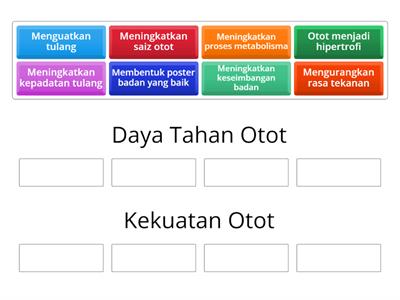 Daya Tahan dan Kekuatan Otot