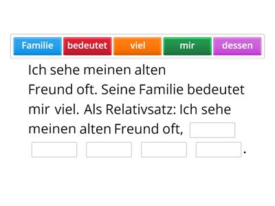 B1-B2 Relativsätze im Genitiv formulieren