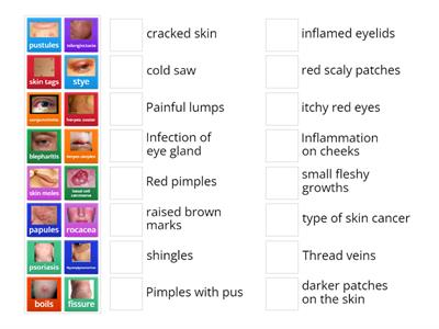 Skin diseases/disorders 