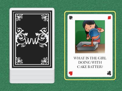 Random Cards - Baking Cake