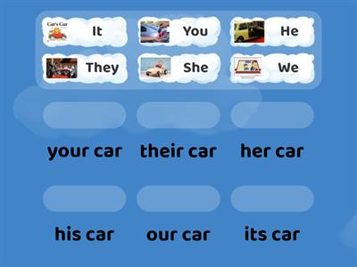 INTRO Possessive adjectives (pictures)