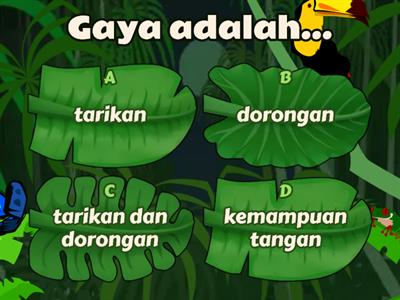 Quiz Soal Evaluasi IPAS materi gaya